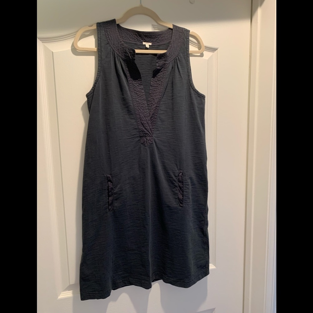 J. Crew navy sheath sleeveless dress